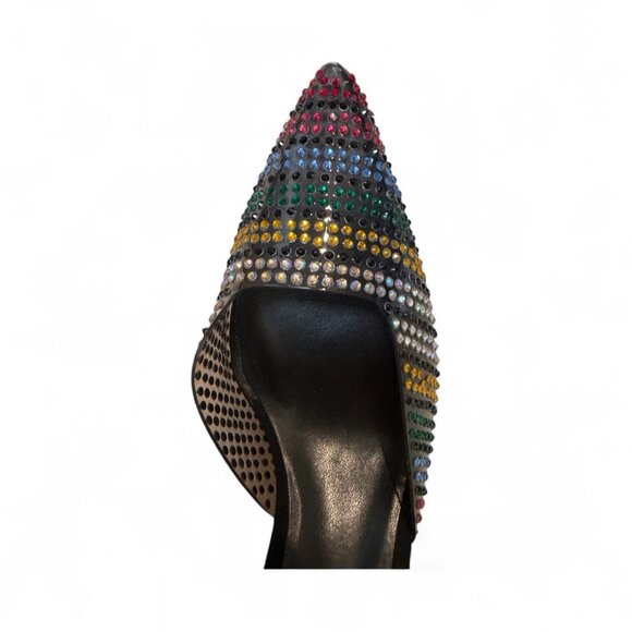 INC International Concepts Rhinestone Mule Heels – Size 6.5M - Picture 3 of 4